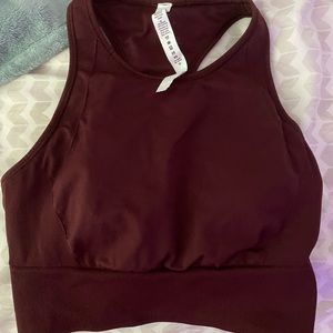 lulu lemon halter top bra